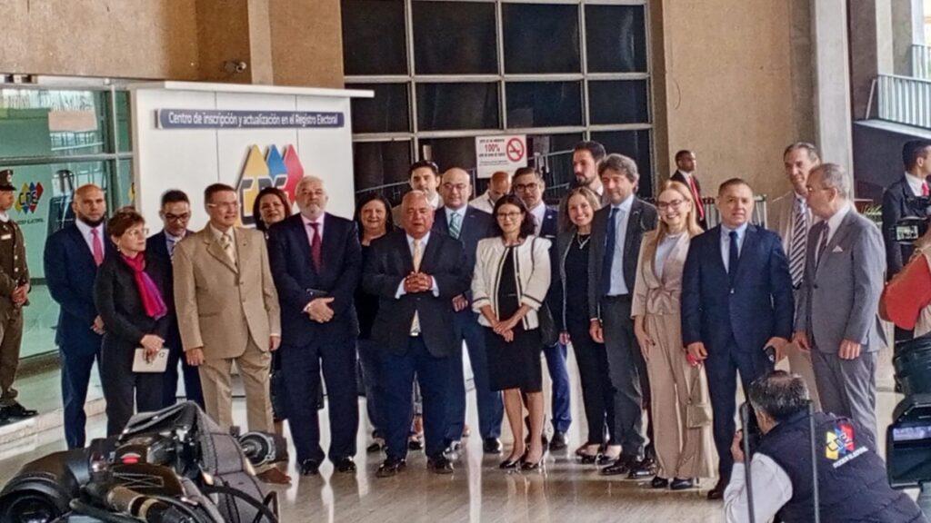 CNE sostiene encuentro con el equipo técnico electoral de la ONU