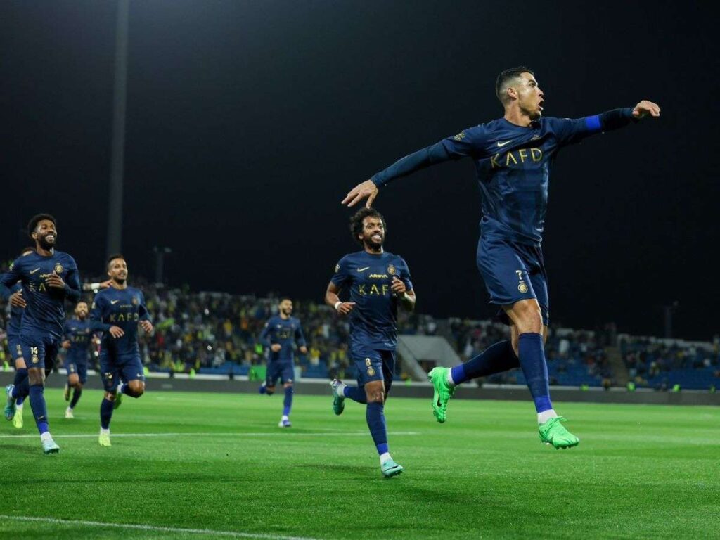 Cristiano Ronaldo volvió a deslumbrar en Arabia