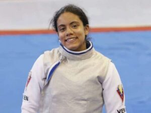 Esgrima sumó su primer oro en Sucre 2024