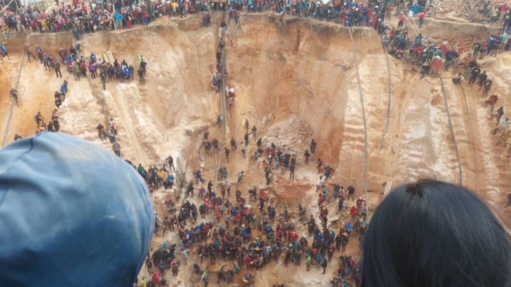 10.000 mineros fueron desalojados de la "Bulla Loca" en parque nacional Yapacana en Bolívar
