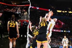 Kamilla Cardoso y South Carolina vencen en la NCAA a Caitlin Clark y Iowa. (Fotos: 'X' South Carolina Women's Basketball / Iowa Women's Basketball)