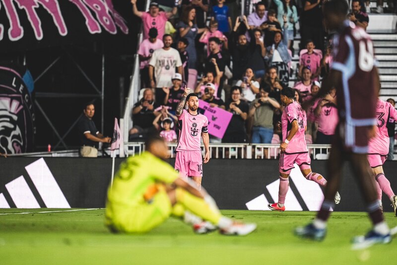 Lionel Messi vuelve a jugar con Inter Miami en el partido ante Colorado Rapids en la MLS. (Foto: 'X' Inter Miami CF)