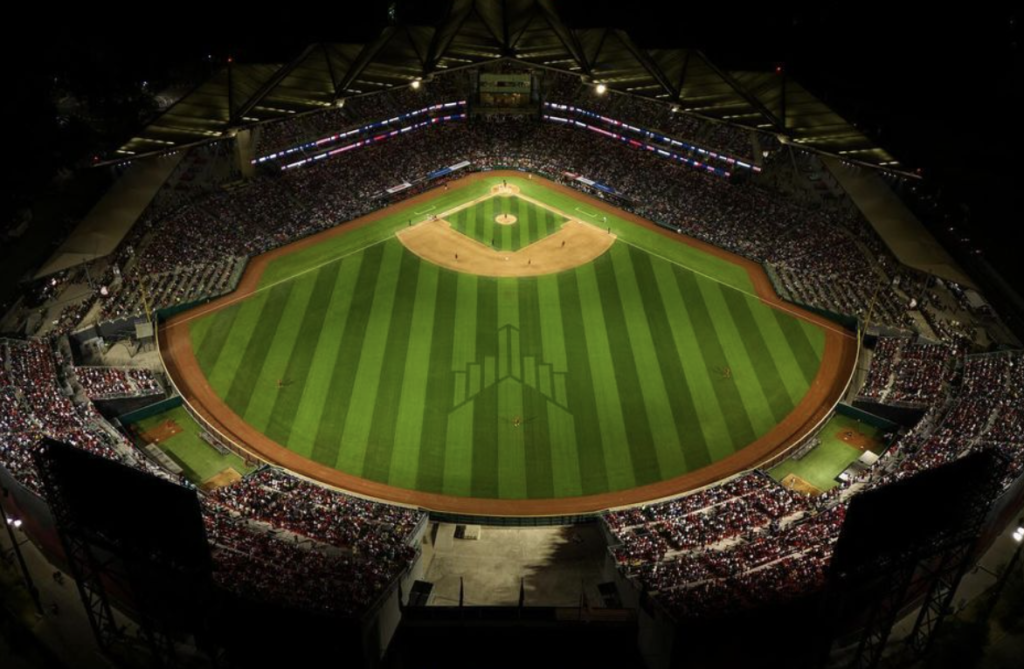 El Estadio Alfredo Harp Helú de los Diablos Rojos del México