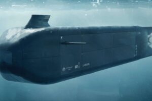 el submarino autónomo "Tiburón Fantasma"