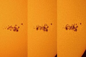 La mancha solar AR 3664 ha crecido tanto como la del evento Carrington. Esa que fundió el telégrafo hace 165 años