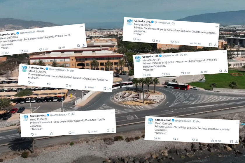 la del comedor de la Universidad de Almería
