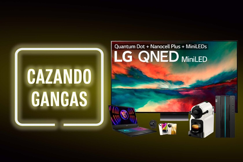 Llega un nuevo fin de semana cargado de rebajas en smart TVs, teléfonos, smartwaches, portátiles... Cazando Gangas