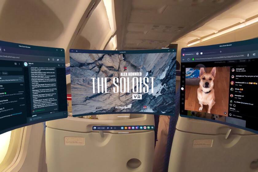 Meta tiene un plan para que las Quest se parezcan (más) a las Apple Vision Pro: el modo viaje