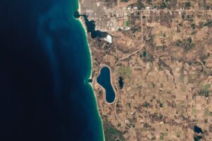Este lago en un acantilado de Estados Unidos es en realidad una de las baterías más grandes del mundo
