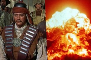 casi la mitad de su equipo sufrió los efectos de la radiación de una explosión nuclear