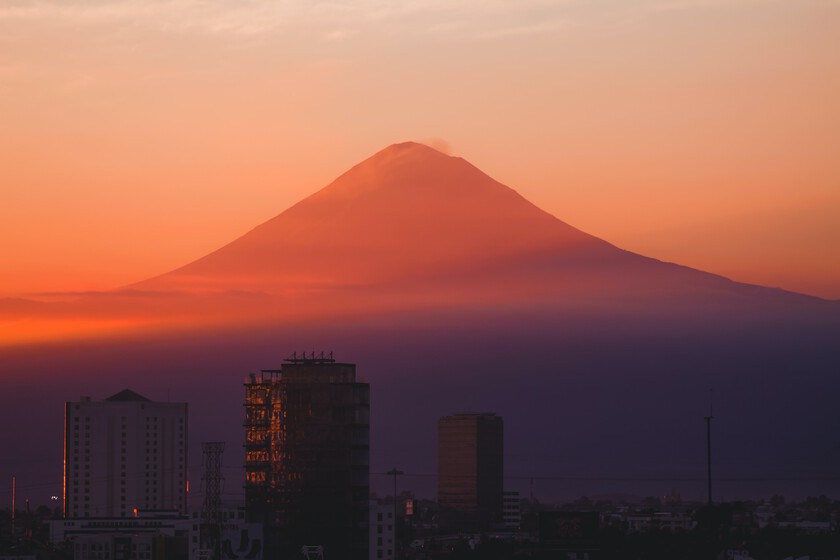 el surgimiento de un nuevo volcán