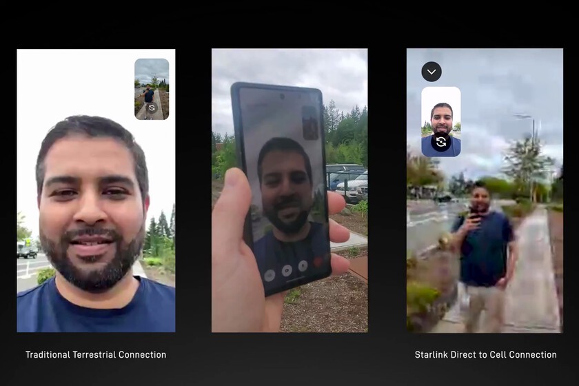 SpaceX acaba de hacer la primera videollamada con un iPhone conectado directamente a un satélite Starlink