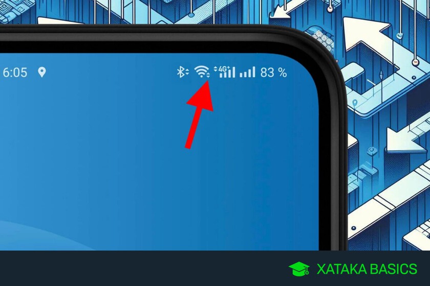 Qué significan las flechas que hay en los iconos de Bluetooth, WiFi y datos 4G o 5G de tu móvil