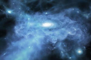 el nacimiento de las primeras galaxias