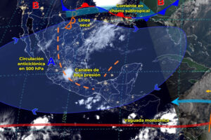 Aún quedan días de calor en México. Pero hay zonas en las que la preocupación será otra: tornados