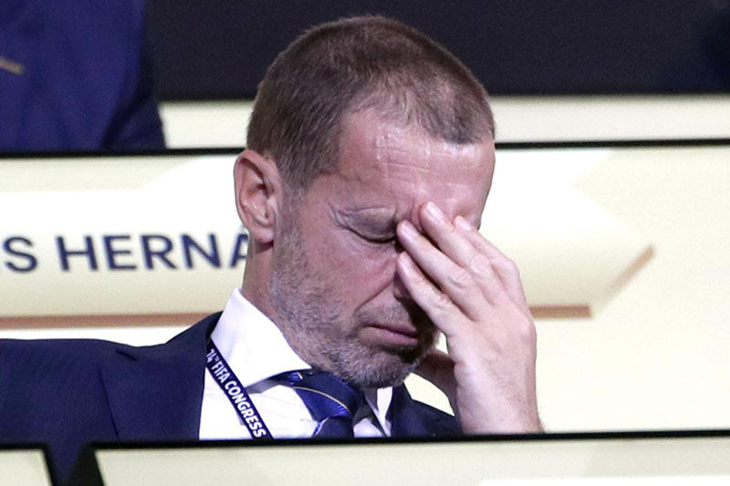Aleksander Ceferin, presidente de la UEFA