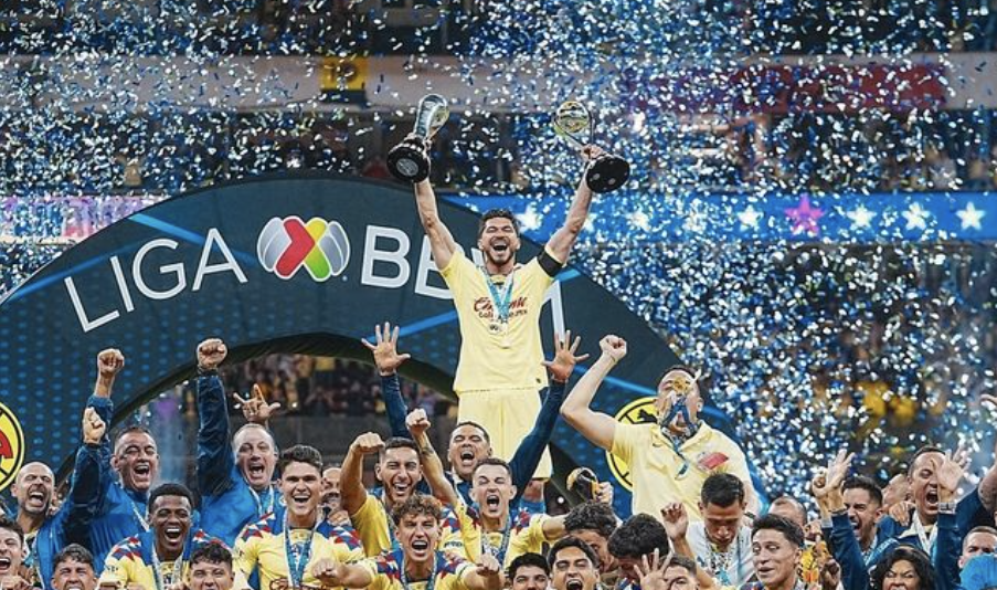 América es campeón de Liga MX (via IG: @clubamerica)