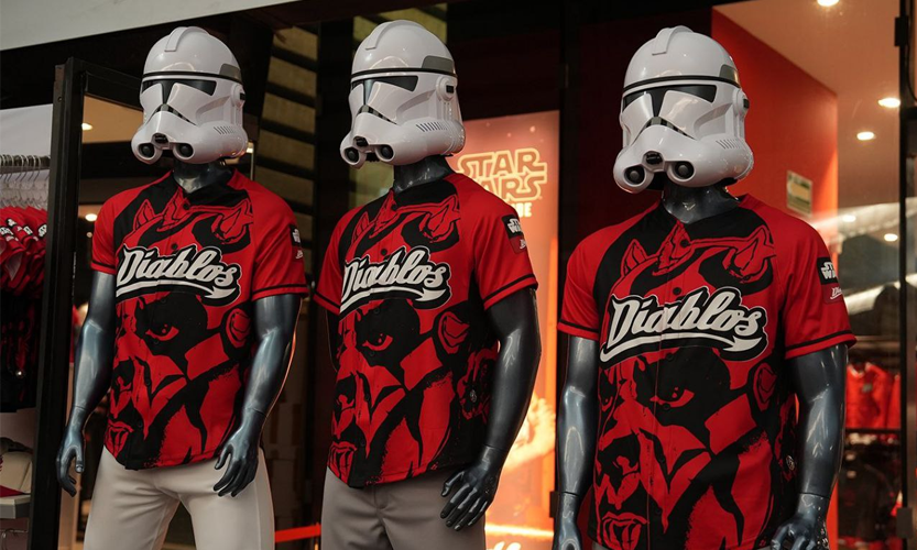 Los Diablos Rojos del México celebran 'May the 4th'