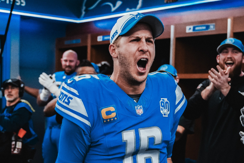 Jared Goff de los Lions, el segundo QB mejor pagado de la NFL