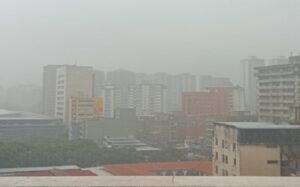 Temporal de lluvias inundan Caracas