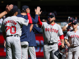 Boston evitó barrida y cortó racha ganadora de Mellizos