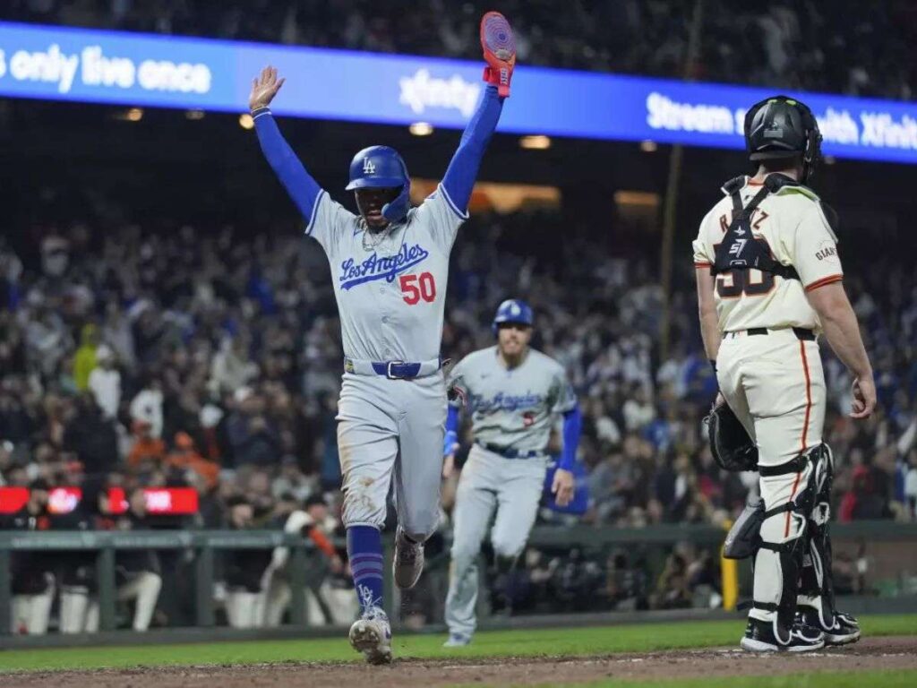 Dodgers fue superior y vence a Gigantes