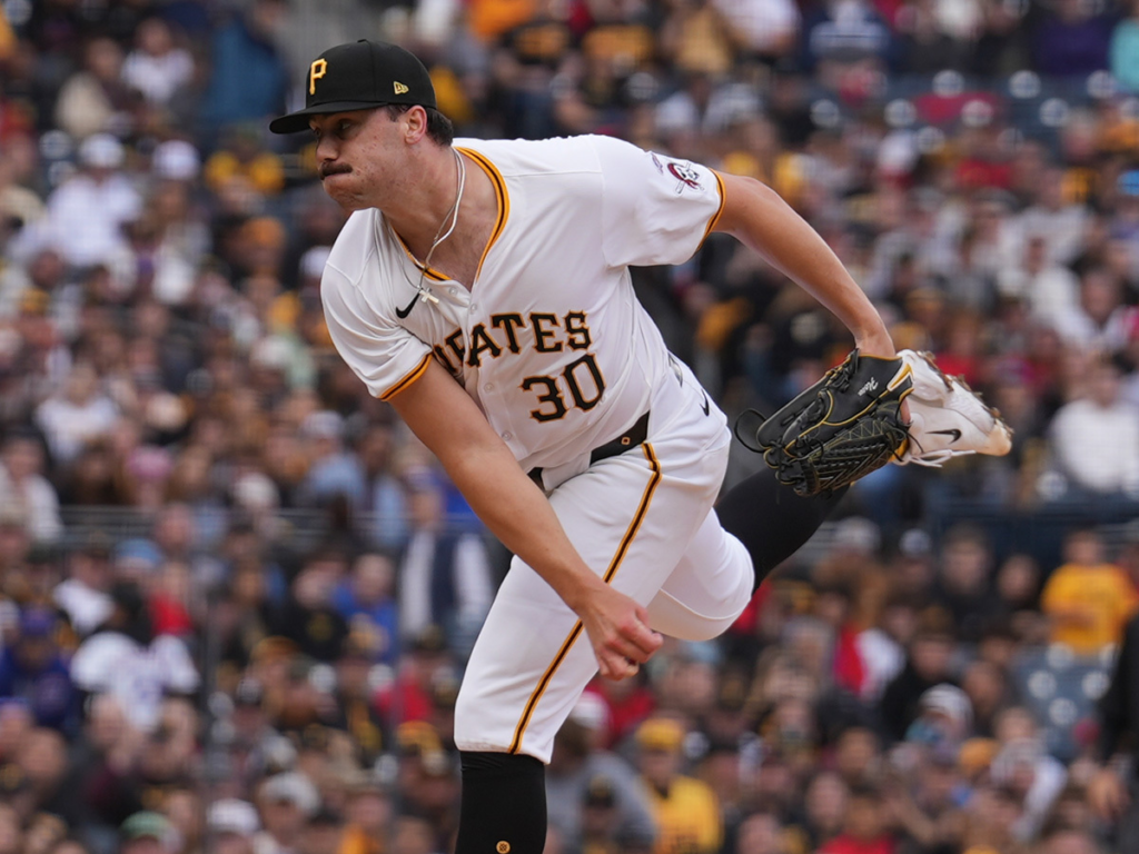 Paul Skenes mostró fuego en debut con Piratas