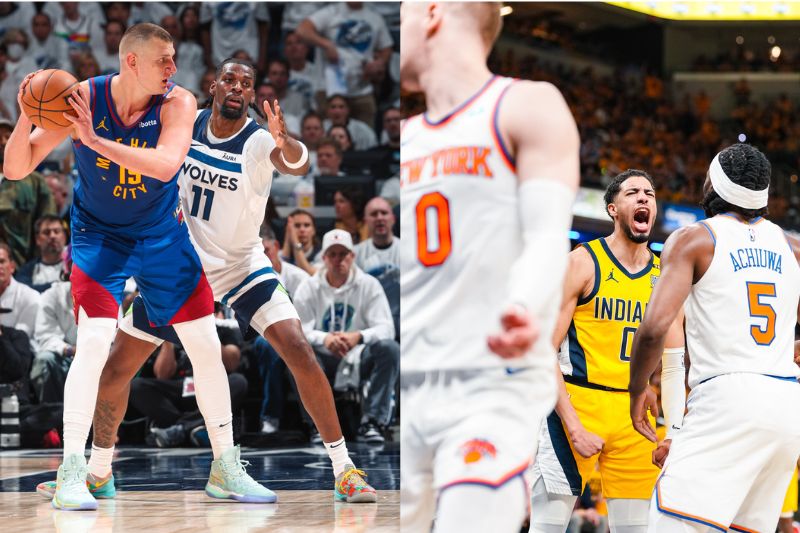 Playoffs de la NBA: Pacers vencen a Knicks, Nuggets se juegan todo
