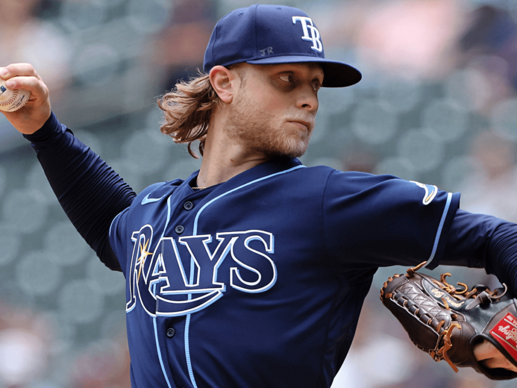 Rays activan a Shane Baz y lo envían a Triple-A 