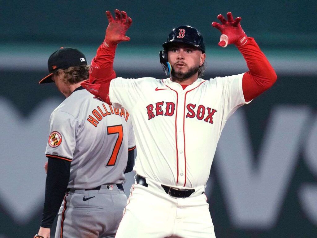 Wilyer Abreu se la desapareció a los Rays