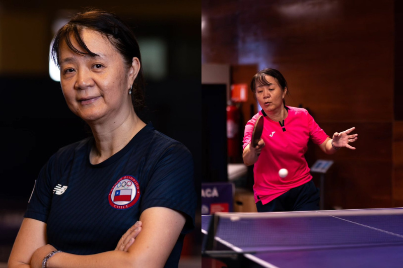 Zhiying Zeng, tenista de mesa asiática que representa a Chile