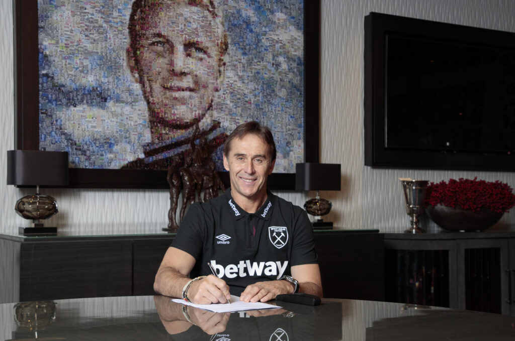 El español Julen Lopetegui ha sido anunciado este jueves como nuevo técnico del West Ham United. EFE/ West Ham United-