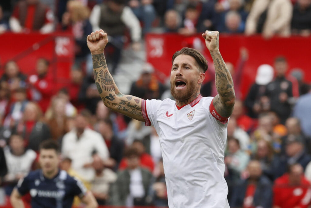 Foto de archivo del defensa del Sevilla Sergio Ramos. EFE/José Manuel Vidal