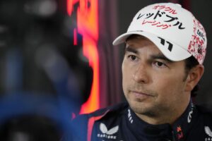 El mexicano Sergio Pérez, piloto del equipo Red Bull de Fórmula Uno. EFE/EPA/FRANCK ROBICHON
