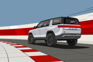 El software de los coches eléctricos era soso y aburrido. La respuesta de Rivian: sujétame el cubata