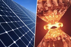 Los primeros paneles solares de diamante han abierto la puerta a un material que supera todos los límites fotovoltaicos