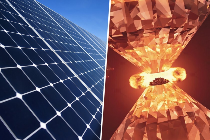 Los primeros paneles solares de diamante han abierto la puerta a un material que supera todos los límites fotovoltaicos