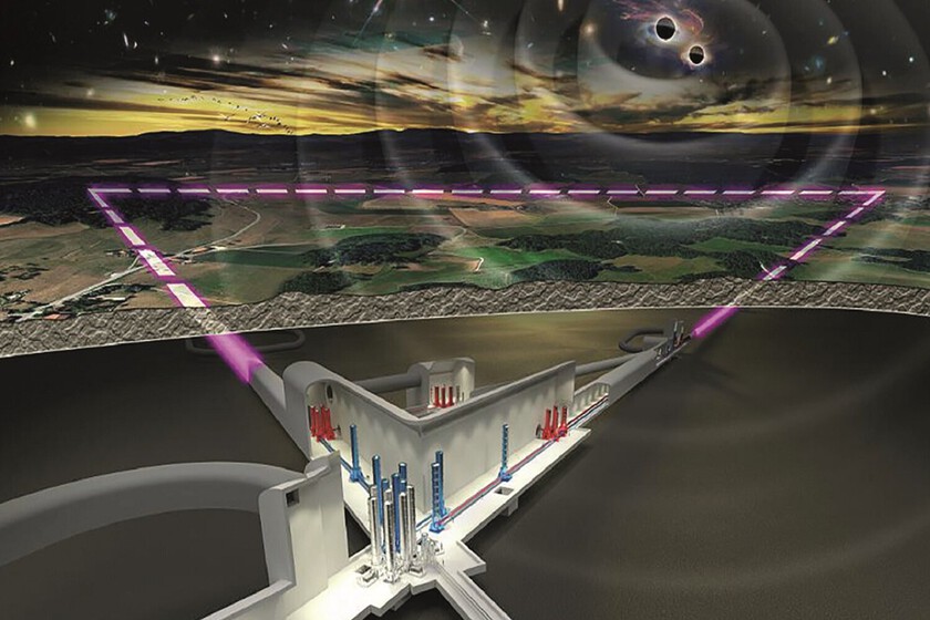 Un telescopio subterráneo quiere revolucionar la astronomía con brazos de 10 kilómetros: así será el Einstein