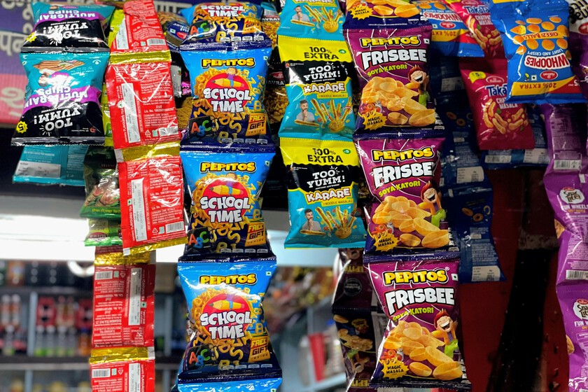 las patatas sabor barbacoa. Tiene sentido