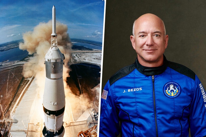 El día que Jeff Bezos encontró en Internet las coordenadas donde había caído el cohete de Apolo 11 y fue a buscarlo