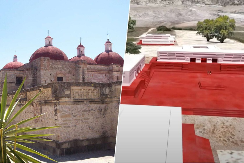 Hemos descubierto una entrada "al inframundo" bajo la iglesia de Mitla en Oaxaca. Y sin cavar un solo túnel