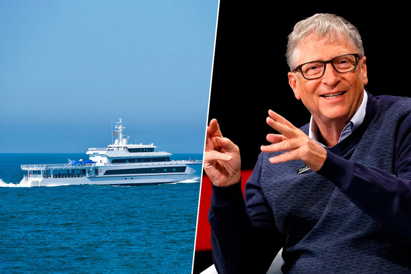La rocambolesca historia del yate atribuido a Bill Gates en el que nunca se ha visto al millonario a bordo