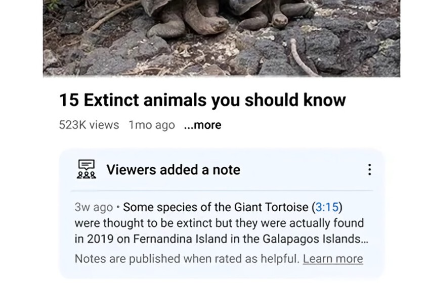 YouTube quiere mejorar el contexto de los vídeos, así que ha “copiado” una función de X muy promocionada por Elon Musk