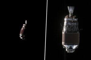 Japón lidera la carrera por retirar basura espacial. Acaba de colocar un satélite basurero a 50 metros de un viejo cohete