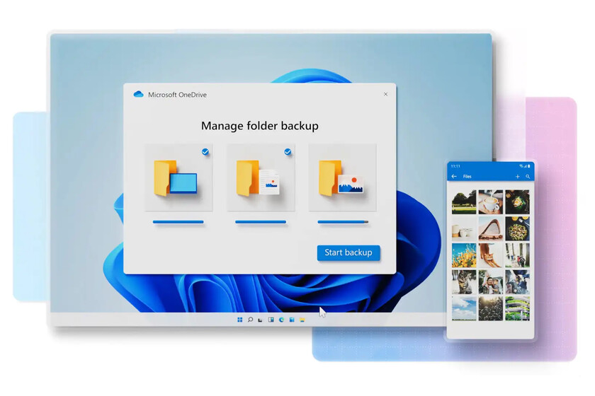 Windows 11 activa por defecto la carpeta de backup de OneDrive. Así puedes desactivarla