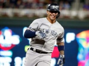 Gleyber Torres sacó el octavo jonrón de la temporada