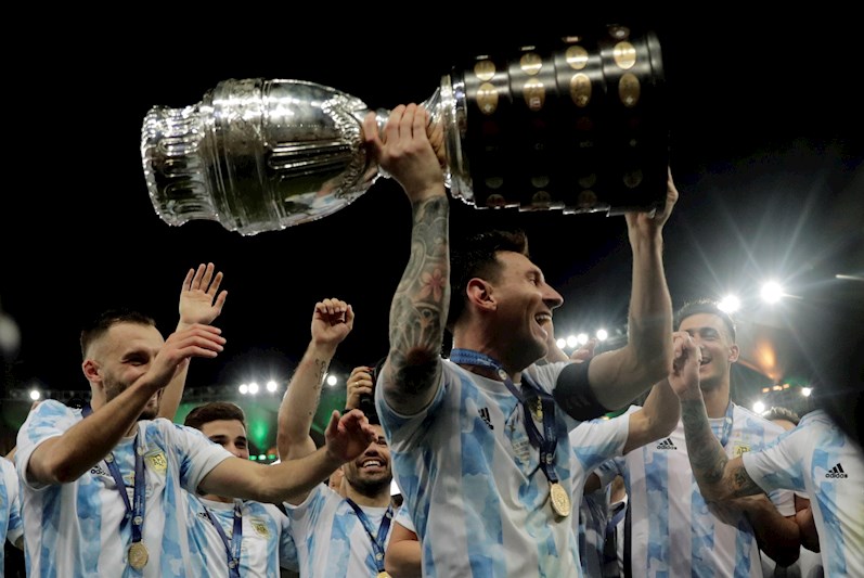 Lionel Messi and Argentina's National Team are the Copa America 2021 champions