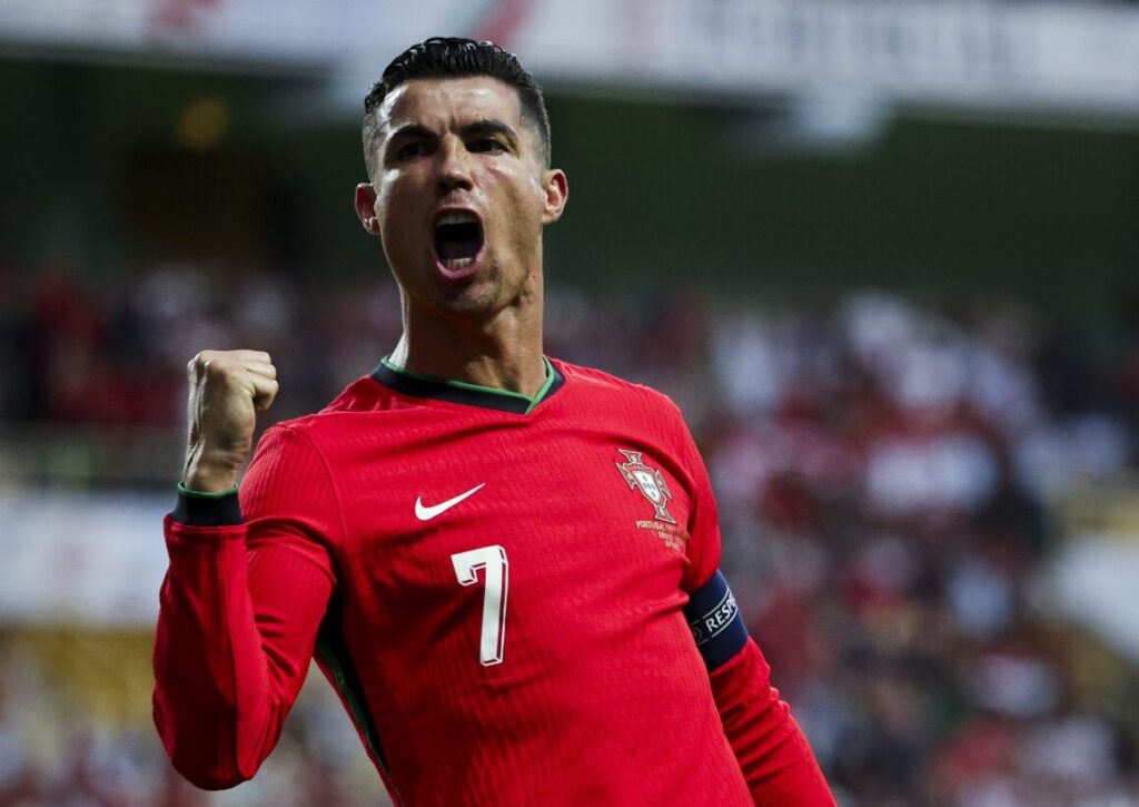 Doblete de Cristiano Ronaldo y nueva marca con Portugal