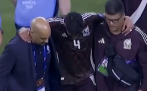 Edson Álvarez lesionado (@WestHamUtd)