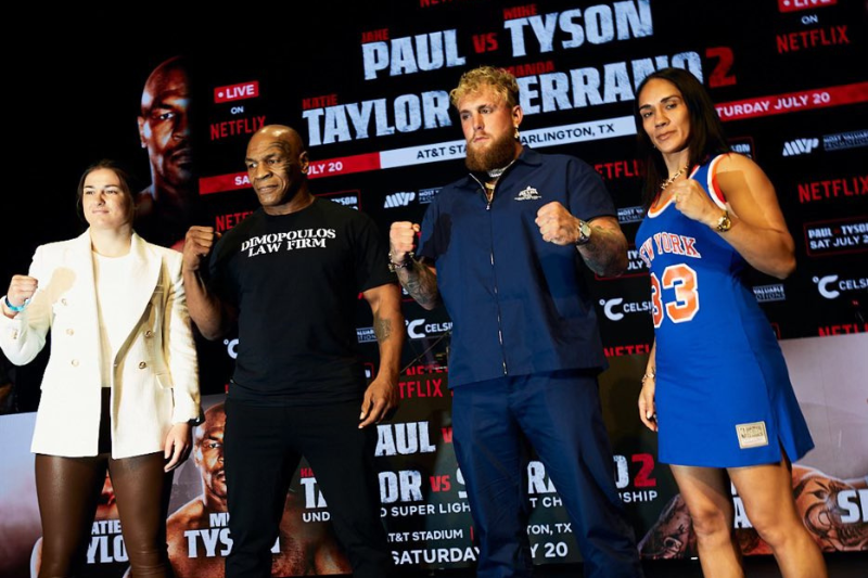 Mike Tyson vs. Jake Paul reprogramada. (Foto: 'X' Jake Paul)